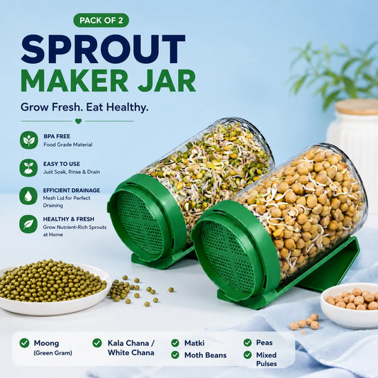 Premium Sprout Maker Bottle Set (Pack of 2)