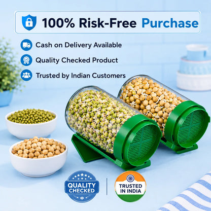 Premium Sprout Maker Bottle Set (Pack of 2)